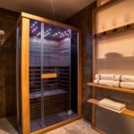 Moderná infra sauna vo wellness centre DaSus Lux&Wellness Apartments Sosana
